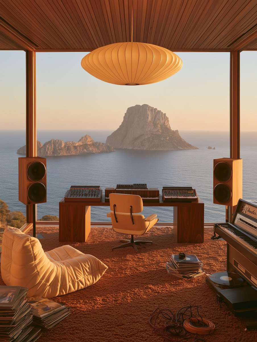 INTERIORBYHUT's tweet photo. Studio with a view https://t.co/rw7YD7efvr