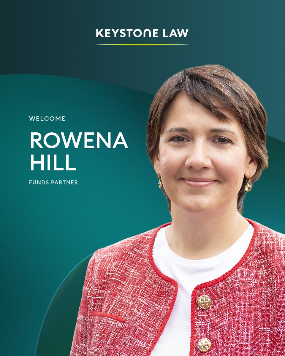 Keystone_Law's tweet photo. Welcome to #Funds partner Rowena Hill. Rowena has over 20 years’ experience advising on fund structuring, management and distribution, as well as providing in-house and general counsel support. Find out more: https://t.co/di3tybHYs2 https://t.co/1dvbxCU2Gr