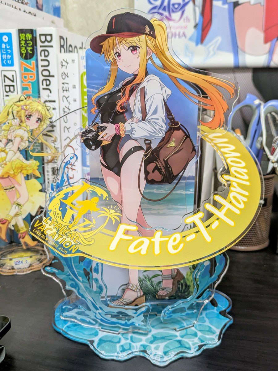 SC_SakuyaSHIKI's tweet photo. 先日リリカルストアで購入したフェイトちゃんの立体ビッグアクリルスタンドを組み立てました🤓
これはアクスタとは思えない存在感で素晴らしいですね👏
#nanoha #なのは #リリカルストア #なのはEXGV https://t.co/OaQxjAytz3