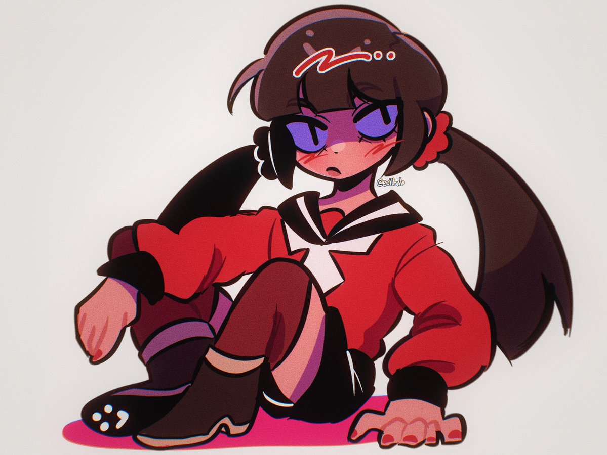 evilhal0's tweet photo. Makiroll sketch https://t.co/Jp1PcElDAj