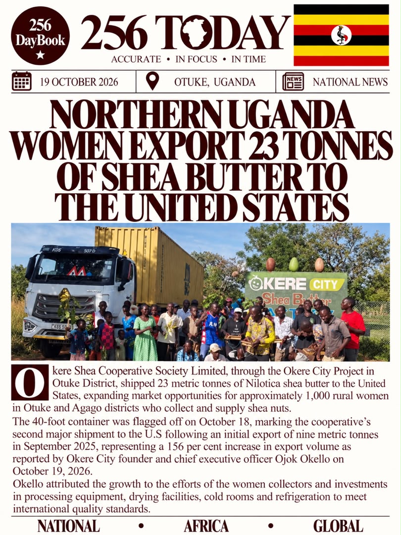 256daybook's tweet photo. OCTOBER 20, 2026 #256today
@GovUganda @PoliceUg @MODVA_UPDF
#trending #news #ugandanewstoday #updf #newsupdates #uganda #fyp https://t.co/8lTGqfq9iI