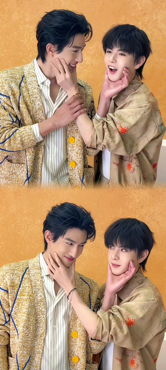 MILKYWAY2309's tweet photo. บีบถงถงแล้วมีเสียงปี๊บๆๆๆๆๆๆ ☺️🧡✨

#AydenSng #LyuSitong 
#Aylio #政瞳 https://t.co/QMlJrbScT6