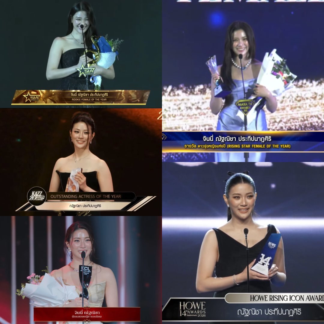 ginjay_brainrot's tweet photo. Words cannot describe how proud I am of you Ginny Natnicha. You bring Dr Premsini alive in the most beautiful and iconic ways possible. Every emotions and every expressio, you conveyed them in the most beautiful ways ever. Your acting was truly phenomenal in Poisonous Love and deserve all these awards and so much more. Looking forward to watching more of your acting in the future. Congratulations and Proud of you Ginny🤍🥹🫶

GINNY AT HOWE AWARDS
#HOWEAWARDS2026xGinny