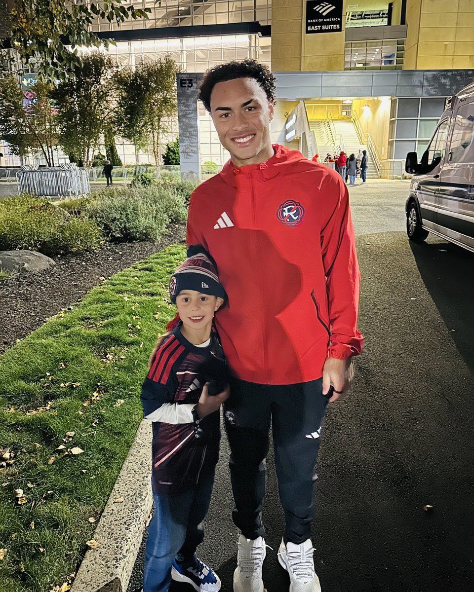CJSA's tweet photo. A huge thank you to Peyton Miller for an incredible evening in Foxboro! From an unforgettable on-field experience to a @NERevolution win and a postgame meet and greet, it was a night to remember. ✨ https://t.co/eTTu60B3MP