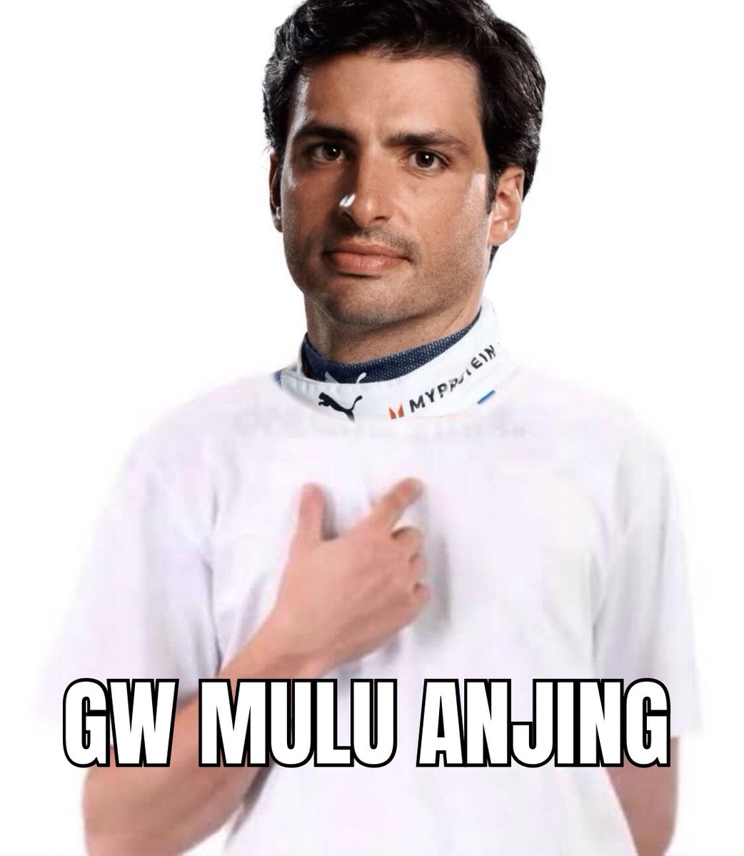 retrosainz's tweet photo. akan sering menggunakan meme ini untuk sisa balapan ke depan https://t.co/bhJx9Scv9d