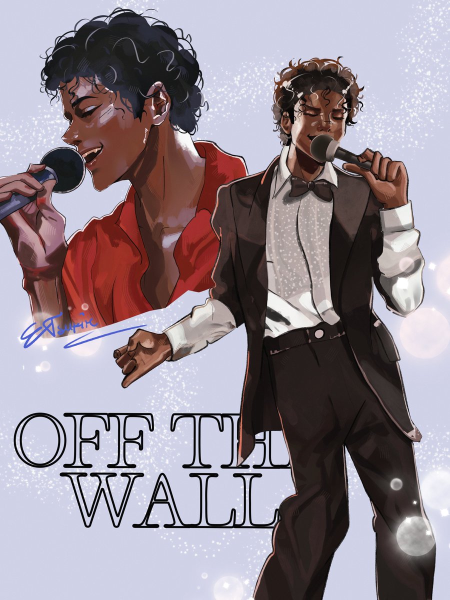 etsukirc's tweet photo. No Ai. Made in Procreate/CSP with a love for Michael Jackson ♡ https://t.co/S0NsVKjrmN
