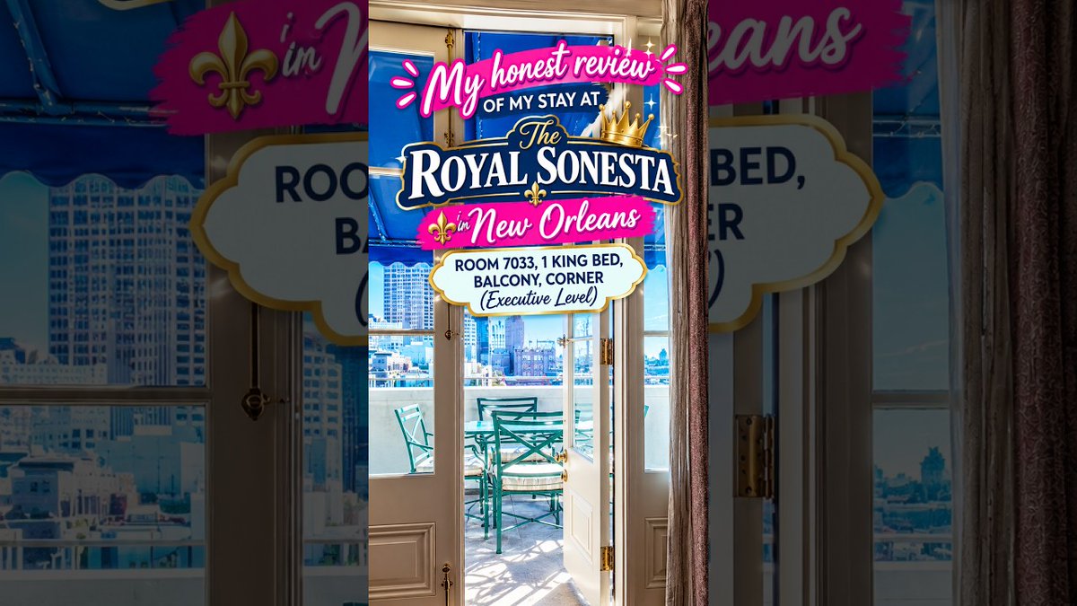 closetsamples's tweet photo. Honest Review: Royal Sonesta New Orleans (Executive Corner King Balcony, Room 7033) dlvr.​it/TW00XG https://t.co/46YAQQMpXM