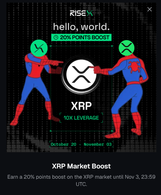 criptomussama's tweet photo. Los de $XRP HAN COPIADO practicamente EL LOGO a RISEX

Respuesta de RiseX: Dos spidermans al entrar al DEX y un 20% de boosteo por tradear XRP JAJAJ

Yo me quedo con estos tios
👉https://t.co/mne5WclkMi
(Boosteo del 47% de los puntos😂) https://t.co/lQ7XI5ecxV