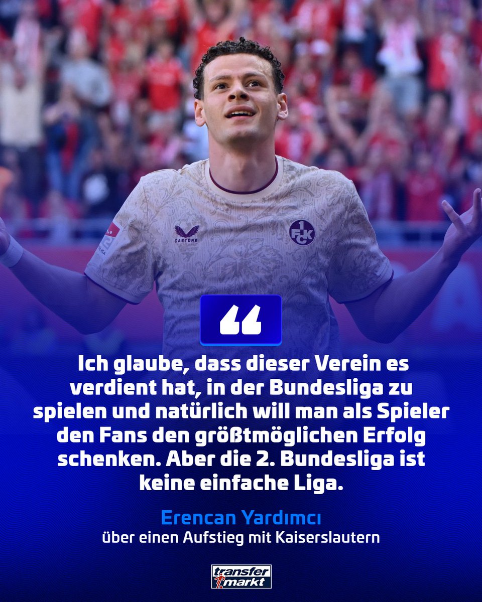 Transfermarkt's tweet photo. Wir haben mit FCK-Stürmer Erencan Yardımcı gesprochen! 🎤🇹🇷

👉 Er gibt uns Einblicke in seine Ziele in Kaiserslautern und mit der türkischen Nationalmannschaft, aber auch in seinen Weg nach Deutschland!

Das ganze Interview lest ihr hier: https://t.co/V99T7nnryt https://t.co/SCnsFvTLEa