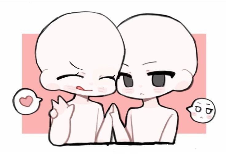Lianx09876's tweet photo. So here ya!! Art collab with my fella Elié-!!! Collab dadakan for our channel wehehe, so proud of the result, sngt lucu 
Brown hair char is Elié's sona and the white one is mine, Lian-!!
#chibiart #sona https://t.co/eUXyoPNbm7