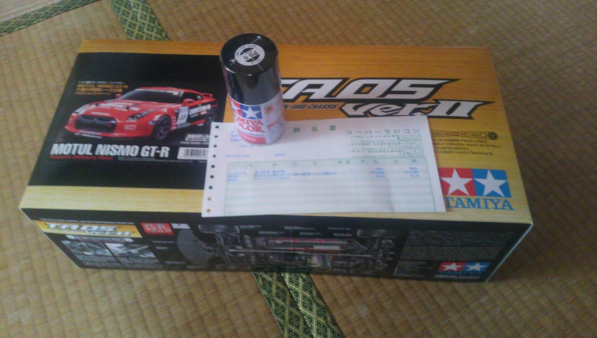 nuco675's tweet photo. @Oasia_CAFM 残念ながらAUTECじゃない方だけど初めて自分で買ったラジコンがMOTUL NISMO GT-Rだったのを思い出した… https://t.co/rvipDc7SfD