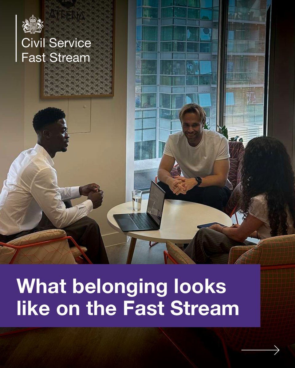 pdemergtalent's tweet photo. Enjoy working with people, tackling challenges and keeping work moving toward a goal?
Explore the Project Delivery Fast Stream.
Applications close at 12 noon on 5 November: https://t.co/coTf3wlg3Q
#GraduateScheme #GrowLikeNowhereElse #CivilService #FastStream https://t.co/OacGdzQLJJ