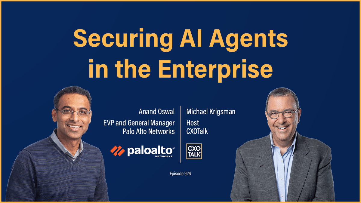 cxotalk's tweet photo. Vibe-coding agents have access to developers' open source MCP connectors + integrations. Co. “research suggests that 1/3 of publicly available MCP servers carry takeover level vulnerabilities…"
-- @AOswal1234, @PaloAltoNtwks
https://t.co/PDrvwi5T1S

#CXOTalk
#CSO #CISO #AIagents #Cybersecurity