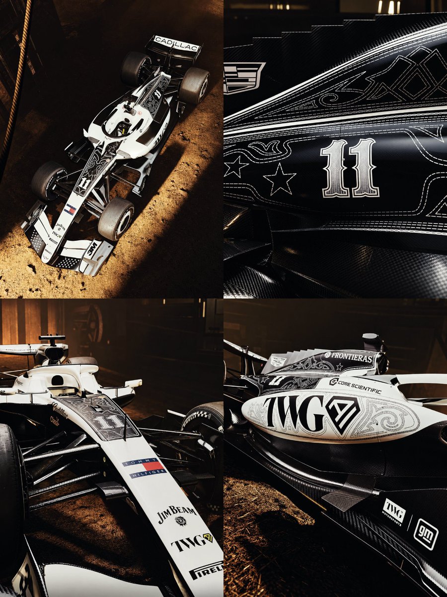 CadillacF1News_'s tweet photo. A closer look at the new livery!🤩 https://t.co/U6W8E9iWJG