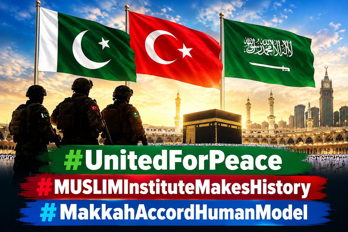 KamranKami97946's tweet photo. اگرچہ مکہ معاہدے کا باضابطہ متن جاری نہیں کیا گیا تاہم تینوں ممالک کا کہنا ہے کہ اس مشترکہ دفاعی معاہدے کے تحت کسی ایک دستخط کنندہ ملک پر حملے کو تینوں ممالک پر حملہ تصور کیا جائے گا، جو 
#UnitedForPeace

#MUSLIMInstituteMakesHistory

#MakkahAccordHumanModel https://t.co/pnBBysDUmw
