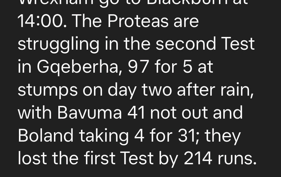 Francis_co's tweet photo. How it started vs. how it’s going…

Getting the raw end of the toss and tough conditions to bat in on 1st and 2nd day… 

We now have hope… at least for a draw. But if we can put on a good enough first innings - maybe, just maybe. 

That’s what hope is… right? https://t.co/ItHaGD81He