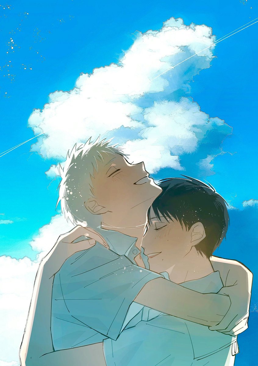c11383's tweet photo. よしナツとして再掲する💙☁️ https://t.co/4d8KtzfvKS