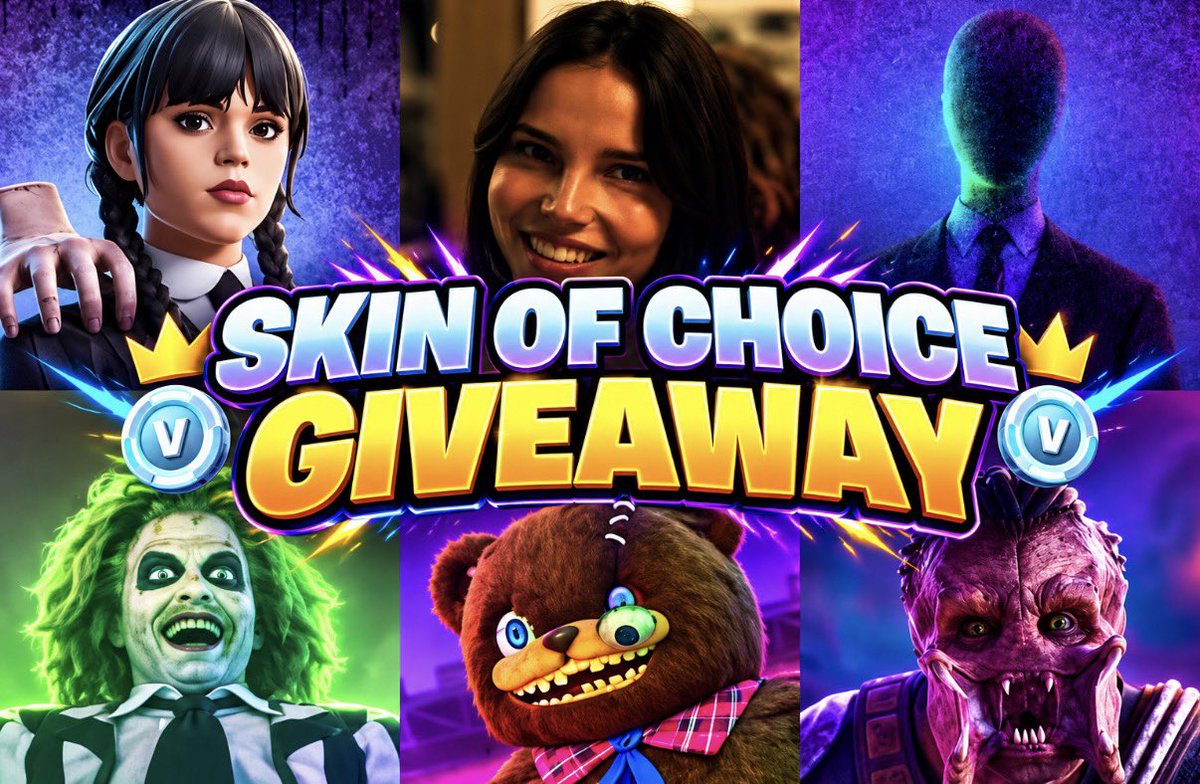 Adivkfn's tweet photo. 🎁 FORTNITEMARES SKIN OF CHOICE GIVEAWAY! 🎁

Winner gets 1 Skin of their choice🔥

To enter:
• Follow @GhostNewgarden &amp; @adivkfn
• ❤️ + 🔄

Not compulsory - Consider using code : ADIVK #epicpartner in the item shop!

🏆 Winner announced in 48 hours! 

Good luck! 💜 https://t.co/ezO90QnUAC