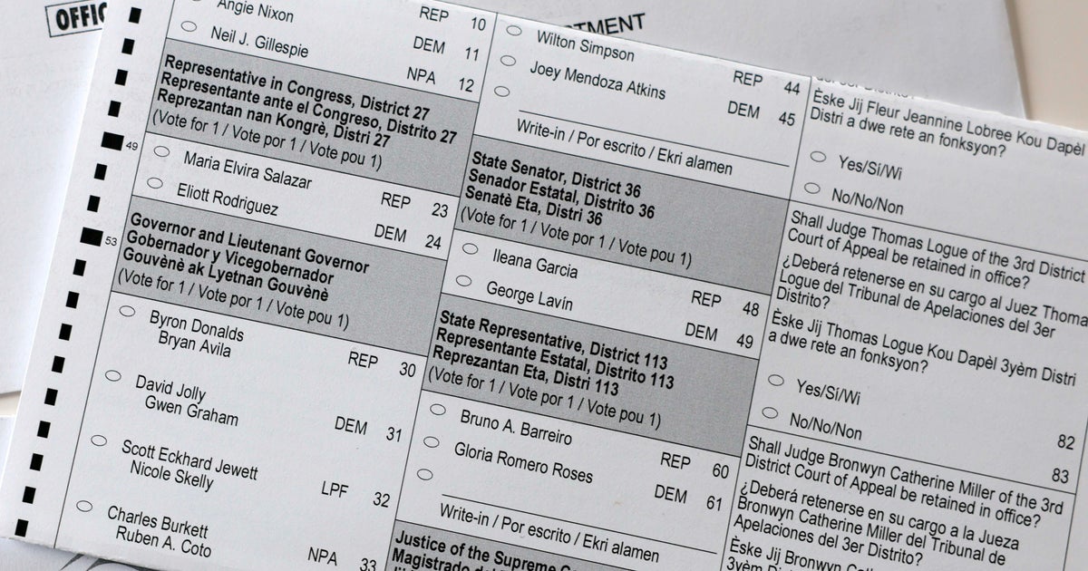 CBSMiami's tweet photo. How to find your Florida sample ballot and key races in the 2026 midterm elections. More at the link in our bio. https://t.co/whUnAwUNYo