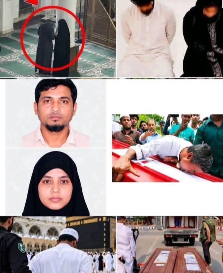 ArifRetd's tweet photo. 😡یہ جرم ایسا نہیں تھا کہ سر تن سے جدا کر دیا جاتا۔ یہ صرف خارجیوں کا تصور اور نظریہ ھے😡 

یہ نئی نویلی دلہن اپنے شوھر کے ساتھ اگر ہنی مون منانے جاتی تو شاید زندہ بھی رہتی اور خوشحال بھی۔

لیکن انہوں نے ہنی مون کے بجائے عمرہ کا انتخاب کیا اس سوچ سے کےنئی زندگی کا آغاز خدا کے گھر سے کیا جائے۔

لیکن سعودیوں نے اس نئے نویلے بنگلادیشی جوڑے پر توہین کا الزام لگا کر سر تن سے جدا کردیا۔

کیونکہ اسکے خاوند نے کسی مسجد میں اپنی ھمسر کے ماتھے کو چوما اور کسی پاکستانی دلال نے ویڈیو بنا کر سیکیورٹی اہلکاروں کو بھیج دی۔

اگر اس گناہ کی یہ سزا ہے تو ٹرمپ کے اگے عورتیں نچوانے والے اور کعبہ کی شبیہہ پر شکیرا کو نچوانے والے کیوں زندہ ہیں۔

اس نام نہاد توحید کے نام پر امریکہ و اسرائیل کے دلال ملک نے رونالڈو کو سائن کرنے کی خاطر ملکی قانون کو بدل دیا تھا جسکے مطابق بغیر نکاح کے ریلیشن میں رہنا بھی جائز قرار دیا گیا۔

لیکن چونکہ یہ غریب تھا شاہی حکم پر موت کے گھاٹ اتاردیا گیا

آل سعود کی بادشاہی میں یہود کعبتہ اللہ میں گھومتے ہیں جبکہ مسلمانوں کو زبح کردیا جاتا ہے۔۔