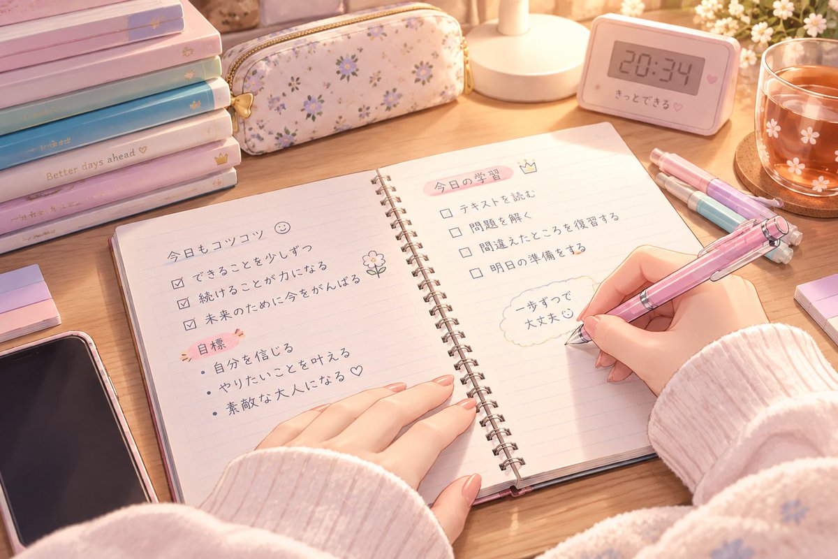 rosetta__study's tweet photo. ❑18:00〜23:00✏️
❑とある科目の問題集&amp;テキスト
❑秘書検定準1級テキスト&amp;過去問

試験まであと26日！୧⁠(⁠ ⁠˵⁠ ⁠°⁠ ⁠~⁠ ⁠°⁠ ⁠˵⁠ ⁠)⁠୨✨

人生が大きく変わるXデーまであと51日！

#勉強垢さんと繋がりたい #秘書検定準1級 #秘書検定 #勉強垢 #勉強 https://t.co/Zmz1xqPz3M