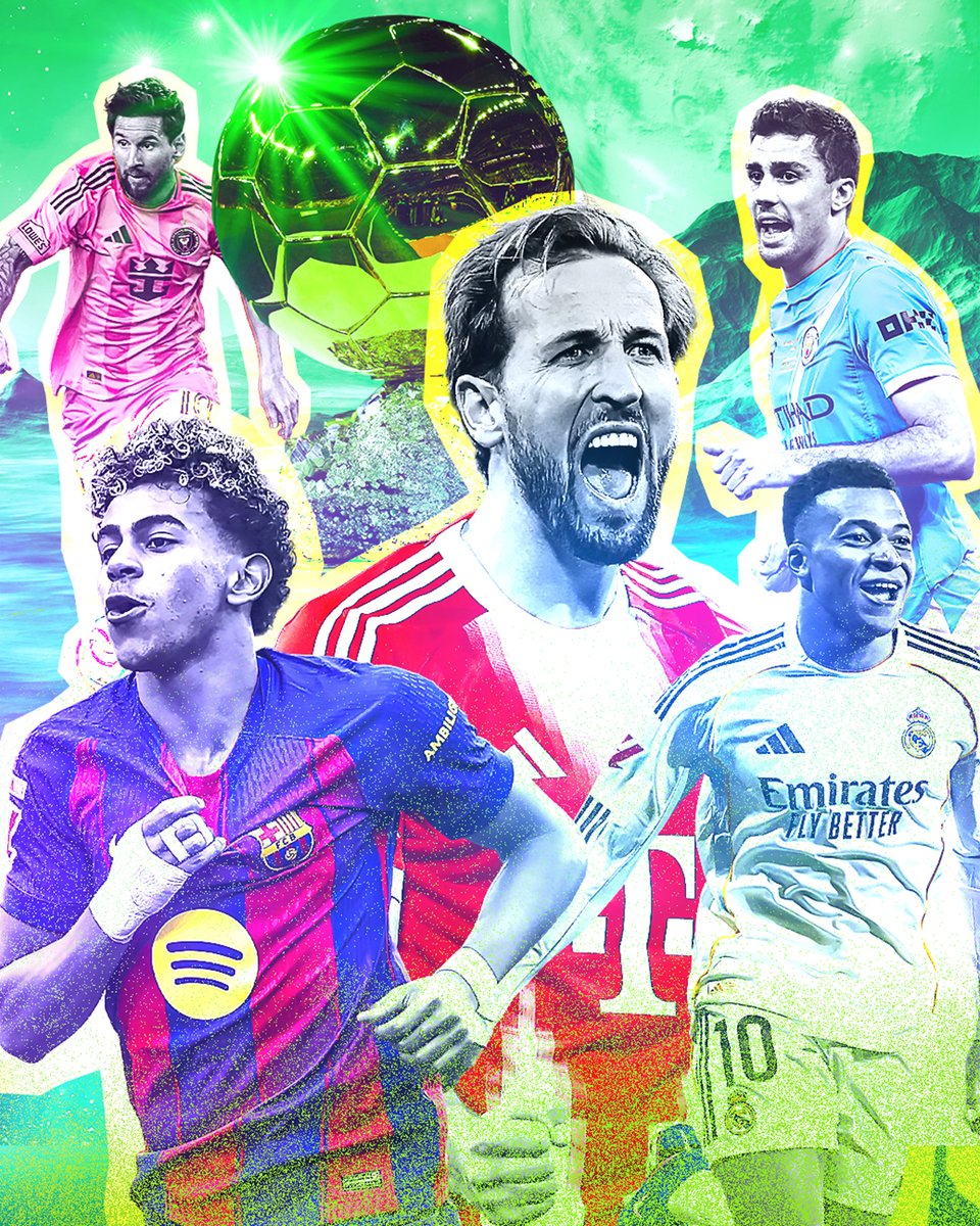 ESPNUK's tweet photo. Can ESPN predict the Ballon d'Or awards? 🏆

The men's Ballon d'Or is decided by a group of 100 journalists, each from different countries. We decided to replicate that voting with ESPN journalists stationed all over the world.