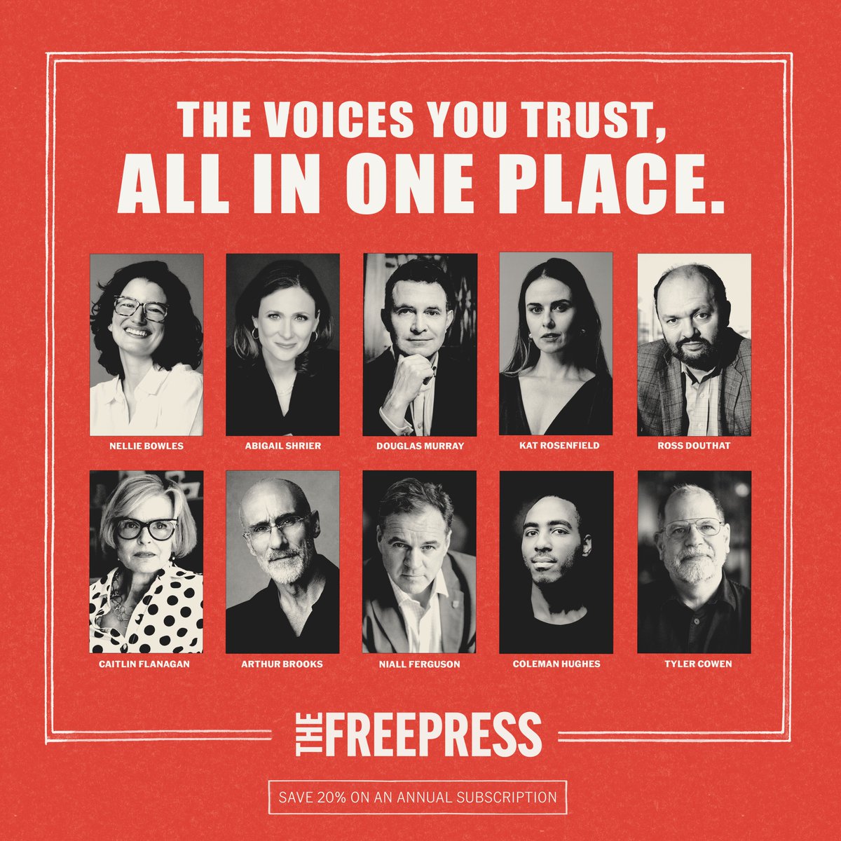 TheFP's tweet photo. The writers who help us make sense of a world in upheaval are all in one place. 

Subscribe now to read them all, at 20 percent off for a limited time.

https://t.co/dgvimNYlET https://t.co/FF0vXHBjzm