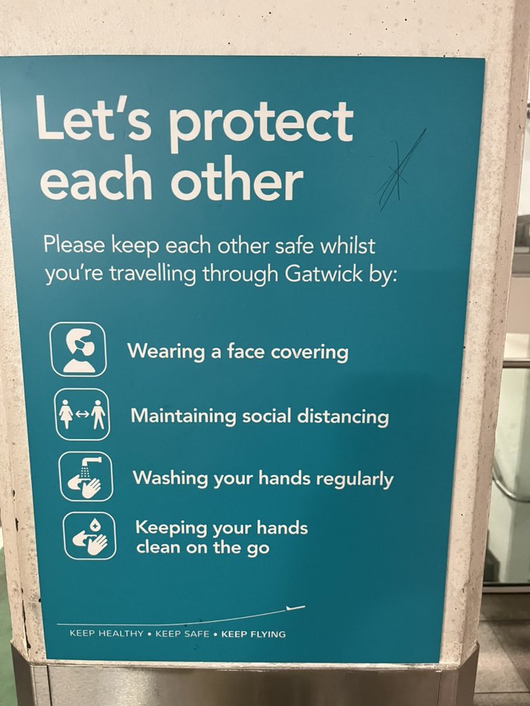 ajjwood's tweet photo. @HugoGye Still 2020 at @Gatwick_Airport https://t.co/ILCzUbsnqI