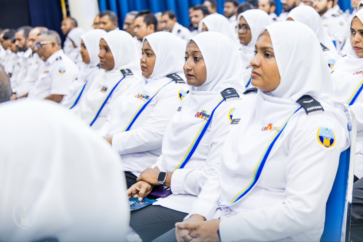 CustomsMv's tweet photo. 📊 Customs Statistics: Driving Informed Decisions for National Development

In his Chief Guest speech at National Statistics Day 2026, the Chancellor of the @MNUedu, Dr. Mahmood Shaugee highlighted the vital role of Customs statistics beyond international trade, https://t.co/hPbZjgeYts