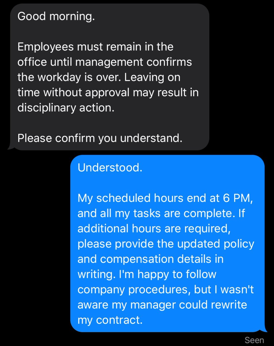 Bunny_ngl's tweet photo. gen z employees are NOT playing with these managers 😭😭 https://t.co/GAXXKsxZqv