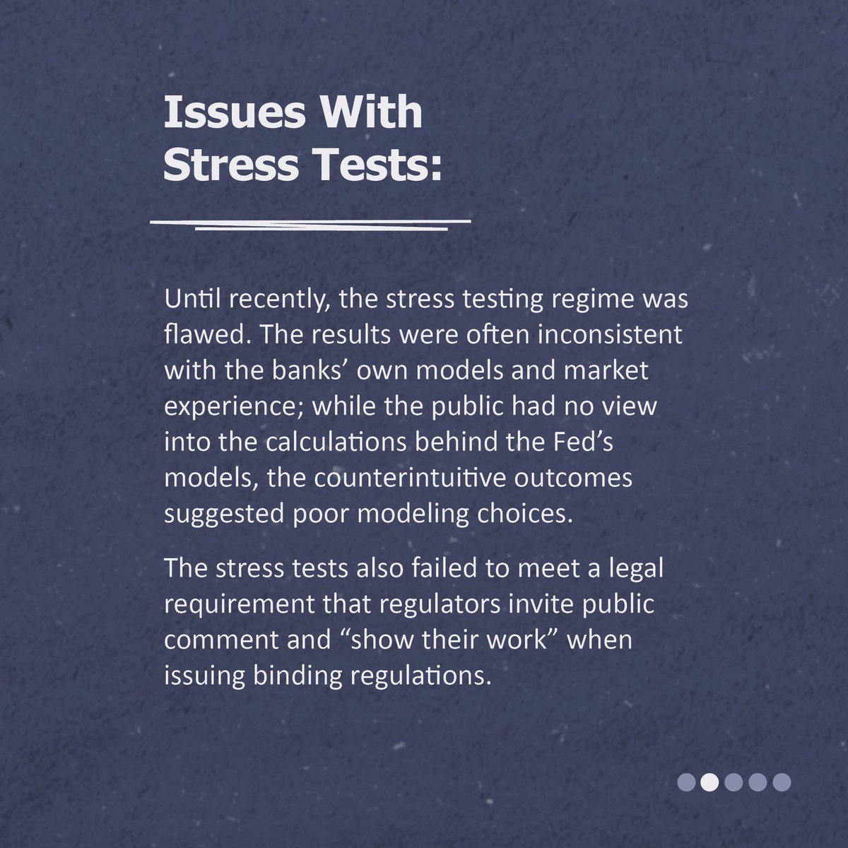 bankpolicy's tweet photo. The Federal Reserve recently finalized rules to enhance transparency and accountability in its stress testing framework.

Swipe through to learn how these reforms bring visibility to the regulatory process and why transparent models ensure objective capital standards.