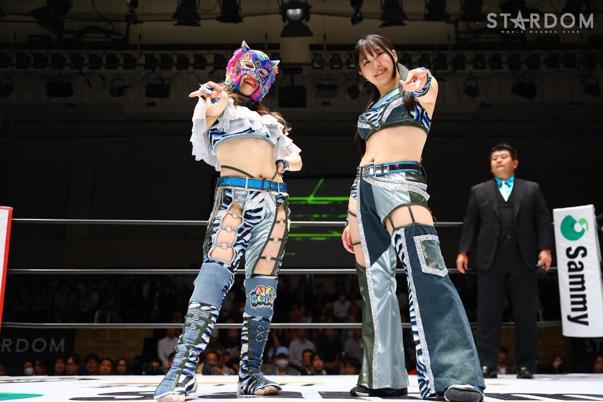StarLight_Kid11's tweet photo. すずとの前哨戦を重ねていく度にエマとアキラのバッチバチが止まらない🔥

私もすずにやられたままじゃ終われないし、後1回後楽園があるなら前哨戦をやりたい‼️

だからタッグリーグが始まる前に
なつぽいとの「チーム両思い」を27日にやる🐯👌🏻✨

提案に乗ってくれるなら面白そうなパートナー連れてきてよ、すず。
刺激的で面白い変わった前哨戦で締めくくろうじゃん。

#SLK
#NEOGENESIS
#STARDOM