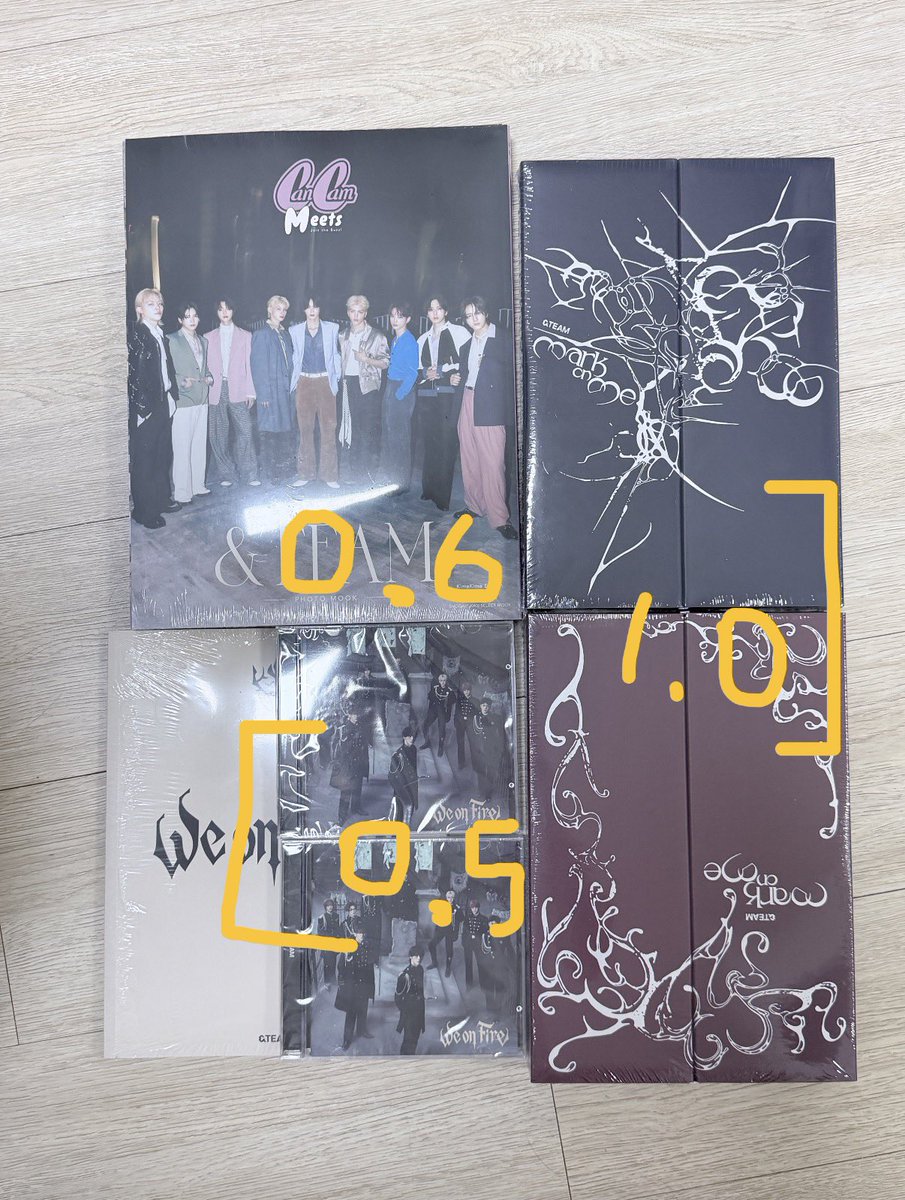 bdgy489290's tweet photo. 앤팀 앨범 미개봉 마크온미 위온파이어 캔캠
양도합니당

마크온미 두 장 세트 10000원 
위온파이어 리미티드 1장+스탠다드2장 5000원 수량:2
위온파이어 리미티드 2000원 
cancam meets 잡지 화보 6000원 

프로필 오픈채팅 답장이 더 빨라요~
andteam &amp;team mark on me we on fire cancam meets 포카 https://t.co/x5Q6dZtOkU