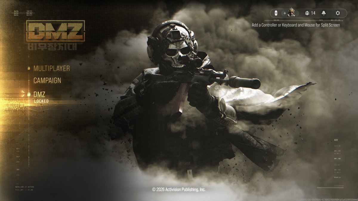 ManLikeDemmi's tweet photo. How are y’all already playing DMZ? its still locked for me on console. https://t.co/hm0KbWxVsE
