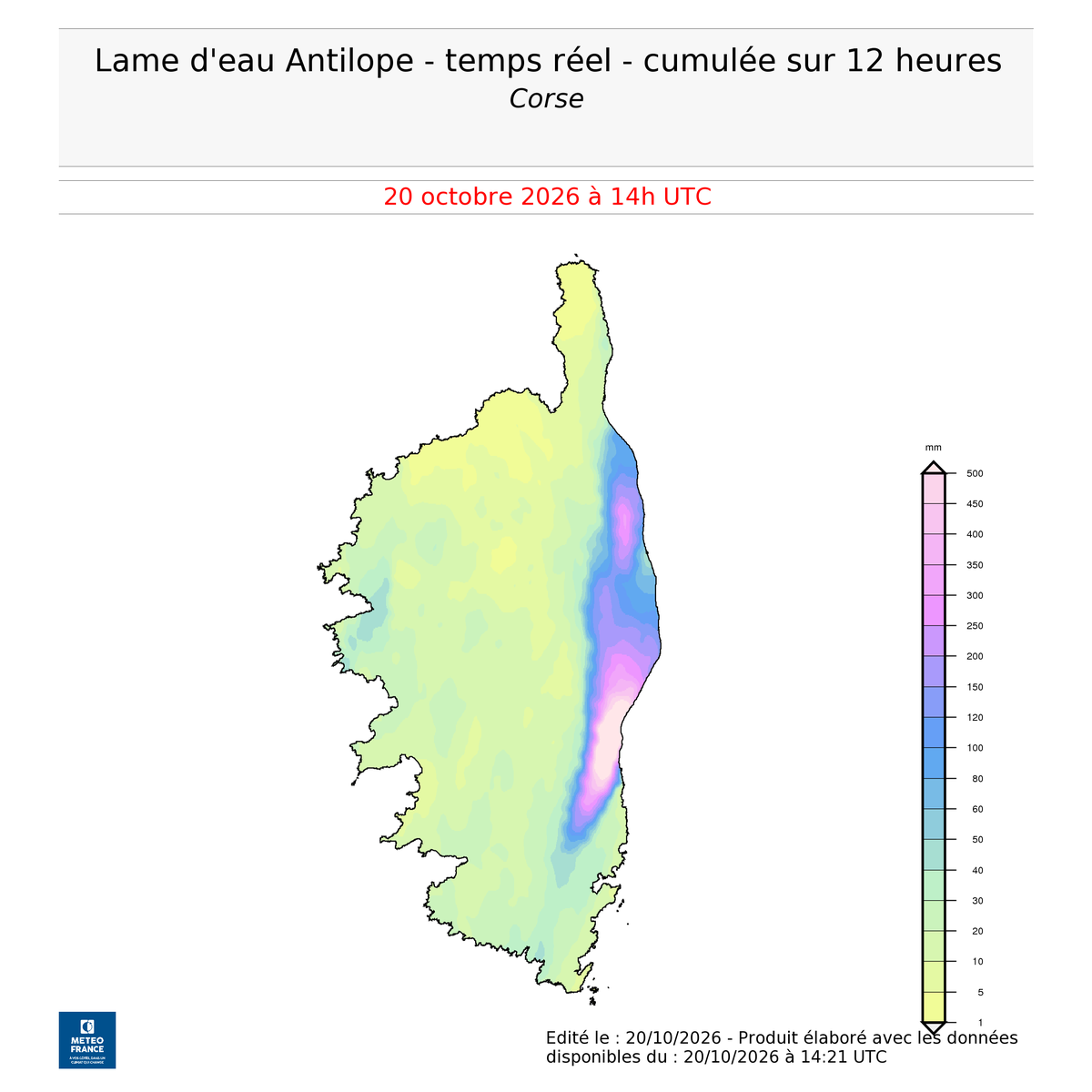 MystereMeteo's tweet photo. #orages #Corse NOUVEAUX RECORDS NATIONAUX
▶️108.6 mm en 30 minutes (101. 3 mm à Vidauban -83- 25/10/2024)
▶️196.2 mm en 1 heure (160 mm au Mas Nérel -66- 13/10/1986)
▶️334 mm en 2h (313 mm à Motlig-les-Bains -66- 20 mai 1868)
▶️420.6 mm en 3h (344.3 à Valleraugue -30- 19/06/2020) https://t.co/JsZNJt7OK7
