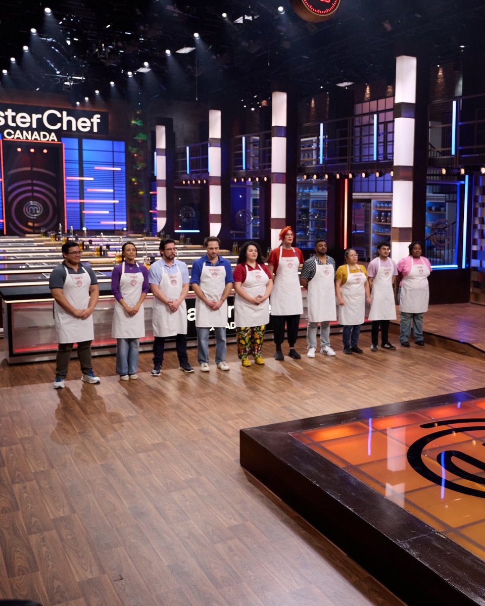 MasterChefCDA's tweet photo. The home cooks take on a Pressure Test before facing another skills-based challenge that could change everything. 👀 Find out on an all-new episode of #MasterChefCanada tonight at 7/10c on @CTV. 📺 Stream next day on @CraveCanada! https://t.co/dSodCB9xE2