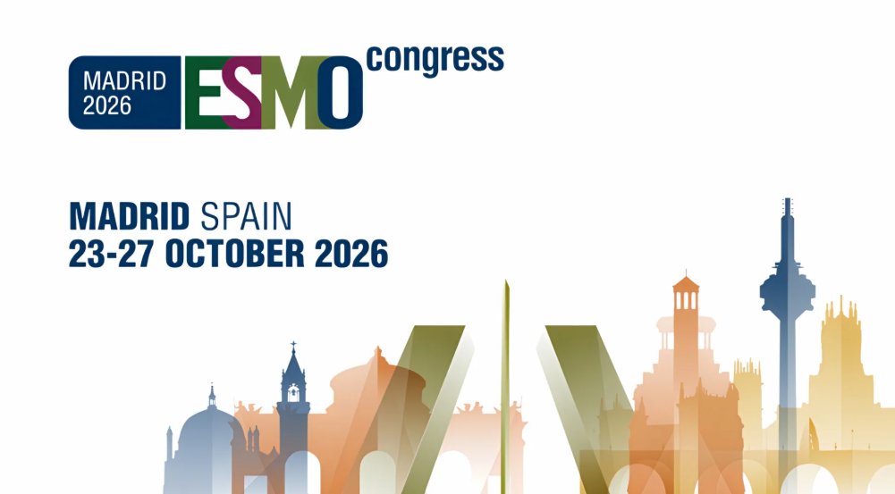 GEICAM's tweet photo. 🔬🟣 Nos vamos a #ESMO26 con evidencia científica de gran valor 🙌🟣

Nuestra investigación estará presente en el Congreso de la European Society for Medical Oncology (@myESMO), que se celebrará en Madrid 📍 del 23 al 27 de octubre.

🧬 En esta edición, @GEICAM presentará cuatro pósteres con resultados sobre #cáncerdemama avanzado, biomarcadores, resistencia endocrina e inteligencia artificial #IA 🤖 aplicada a la selección de tratamientos.

Además, participaremos en otras cuatro contribuciones científicas con autoría GEICAM 🤝: dos pósteres y dos comunicaciones orales, que amplían nuestra presencia en el programa científico del congreso.

🔎 Ocho trabajos que profundizan en el conocimiento de la enfermedad y que ponen el foco en uno de los grandes retos de la #investigación actual: avanzar hacia un abordaje cada vez más personalizado, la #MedicinaDePrecisión 🎯

📑 Os dejamos toda la información sobre nuestra participación en este #ESMO2026: estudios, autores, sesiones y horarios:
🔗 https://t.co/Q1ehmiUe9a

¡Nos vemos muy pronto en Madrid!