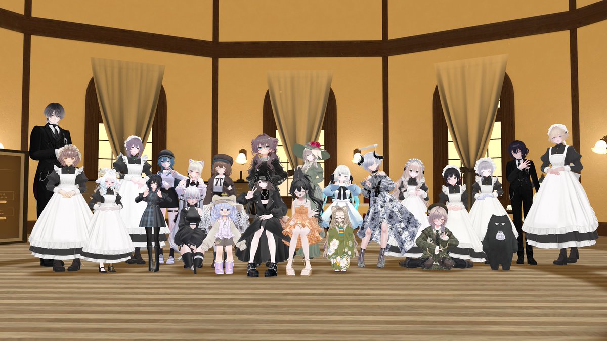vrc_cafeptr's tweet photo. #VRCペトリコール
本日は一周年記念イベント「心象展覧会」一日目にお越しいただき誠にありがとうございました。
展覧会は明日も開催いたします。 https://t.co/YbAa3PUTUn