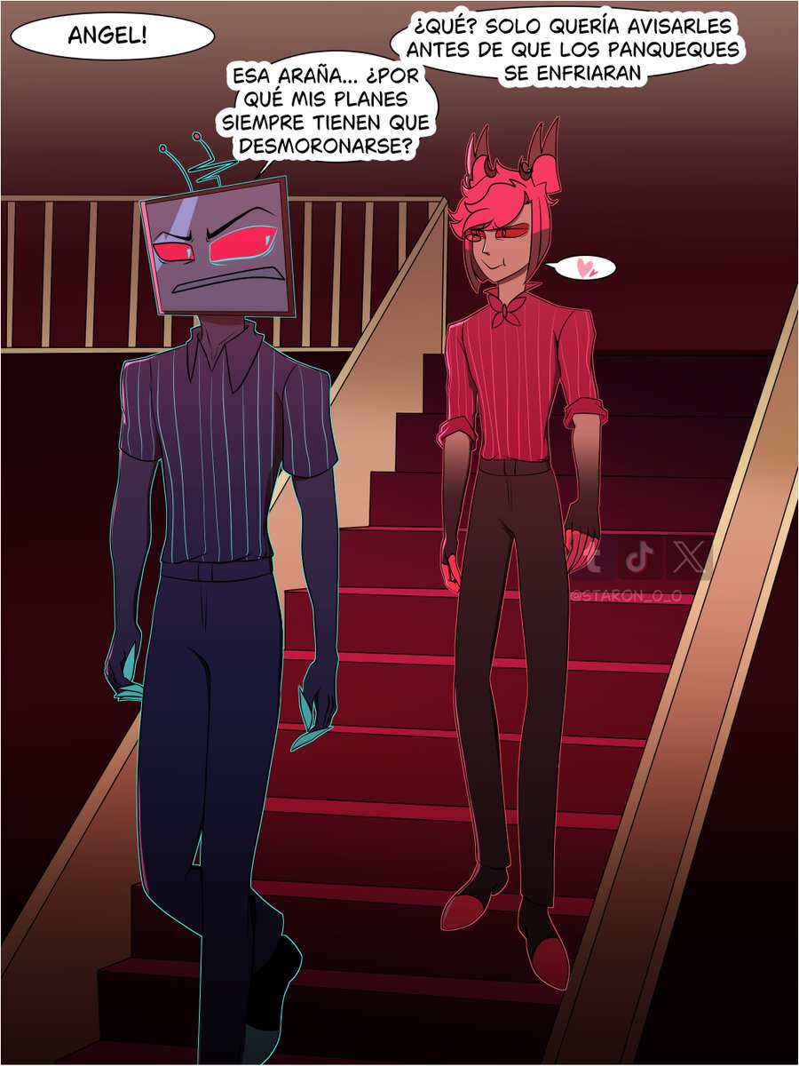 Staron_0_0's tweet photo. Reforged love {Radiostatic AU} Part 21
#radiostatic #alastorxvox #hazbinotel #alastor #vox #hazbinhotelcomic https://t.co/mr75JBtIMm