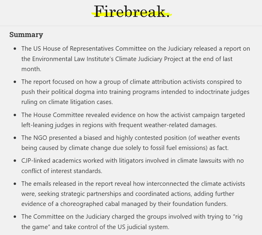 zaruk's tweet photo. Here are the 7 key points from my latest article on the climate attribution cabal.
Law professors and climate activists enrich themselves on funding from foundations and the litigation industry and in return try to deliver evidence to sue the oil industry.
https://t.co/hcKWCNKch3 https://t.co/lFPZl06BZf