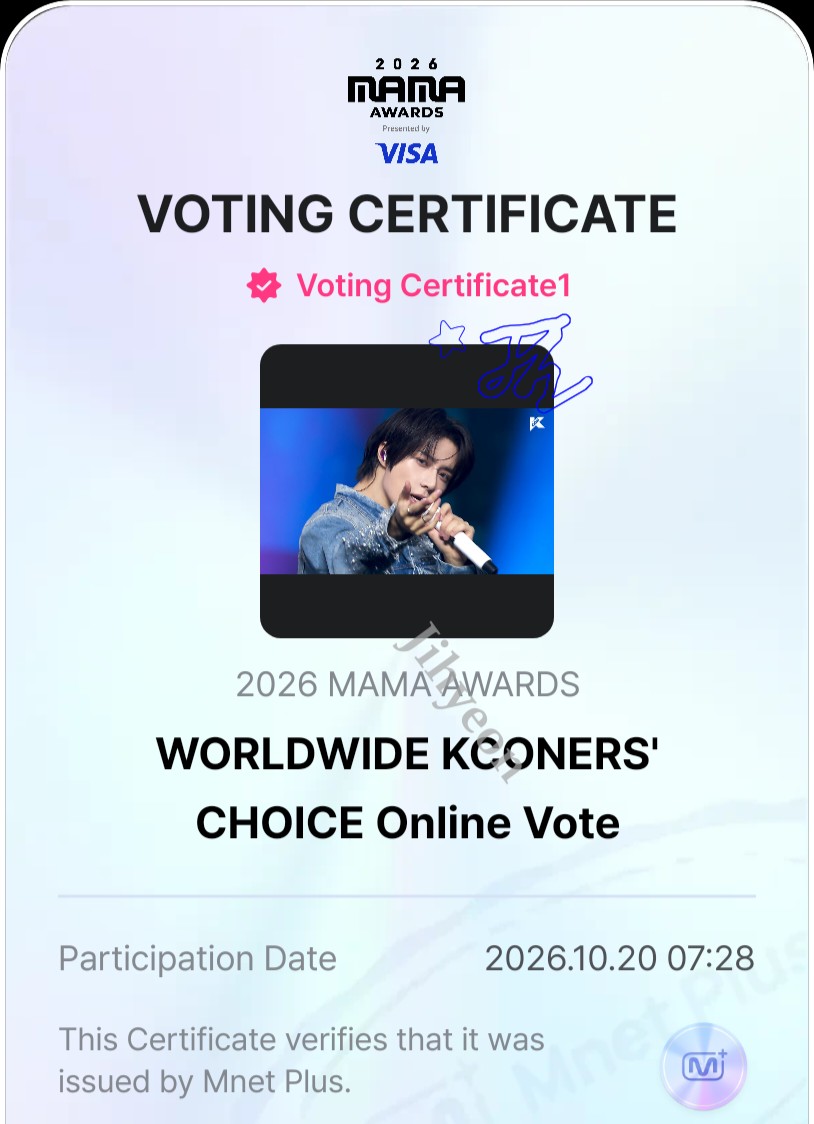 tubas_log's tweet photo. Day 9! #tomorrowxtogether 
#2026mamavote 
2 more days to go for round 1! https://t.co/tG38v1l9d2