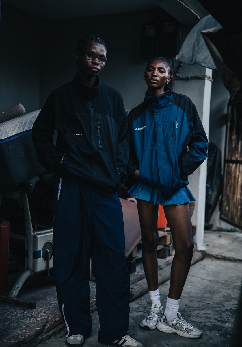 Thisizrare's tweet photo. Adidas x New Balance — reimagined through Lagos.

If I had the opportunity to photograph &amp; direct an adidas x New Balance collaboration, this is what it would look like as a Nigerian photographer and director.
Photograph &amp; directed by me
Talent: @_olumay 
Talent @delph_tumi https://t.co/289ybgVCs4