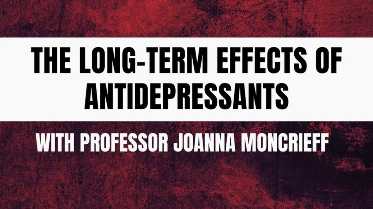 TuominenPiia's tweet photo. @joannamoncrieff: ”I think psychiatrists have been very slow to accept these problems, partly because they just can't bear to acknowledge that these very widely prescribed drugs that all psychiatrists have been prescribing for a long time, can be so damaging.” 🔗👇 https://t.co/EEEX2NSFkj