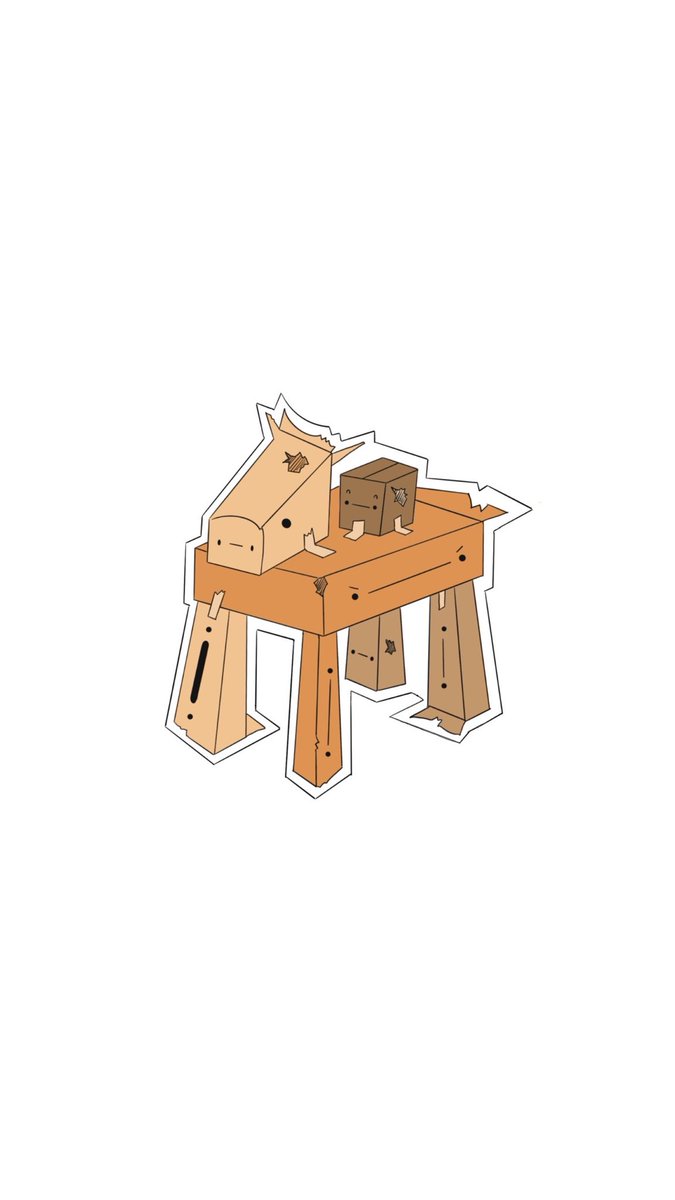 2dotsandaline's tweet photo. This stack of boxes doesn’t look very stable… 
#twodotsandaline #boxtober #cartoon #boxes https://t.co/AeKGBC6zub