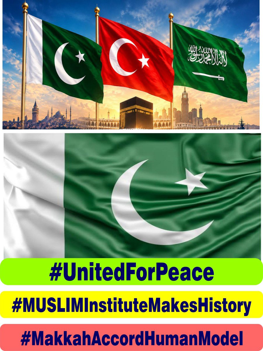 Maqbool23148191's tweet photo. #UnitedForPeace
#MUSLIMInstituteMakesHistory
#MakkahAccordHumanModel https://t.co/mD6n8oAo5R
