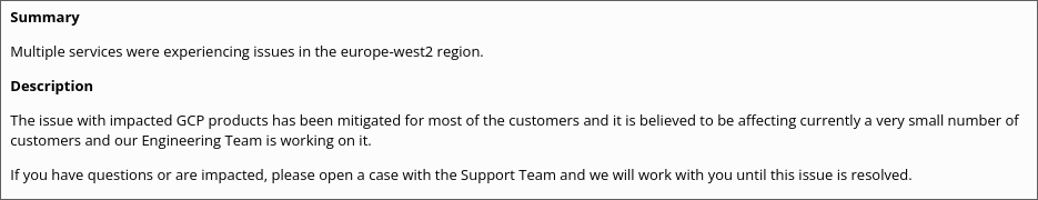 benbouillet's tweet photo. @googlecloud https://t.co/Se3zpZgGEG
Thanks for the update, but how are we even suppose to open a case when we cannot access Support Hub ?? https://t.co/Xl0vxvHyT8