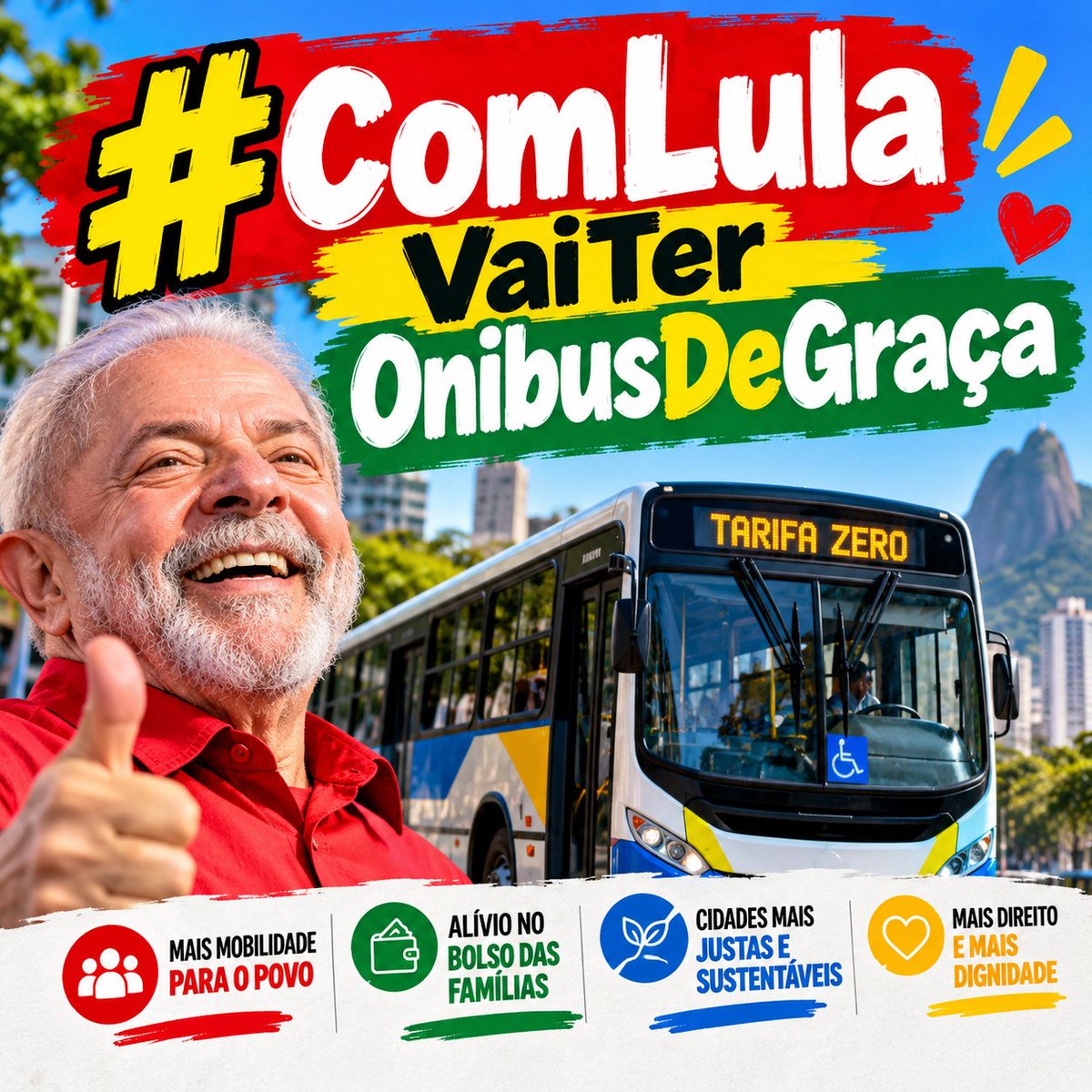 juniorxeremrj's tweet photo. #ComLulaVaiTerOnibusDeGraca https://t.co/HcGSNzZtxy