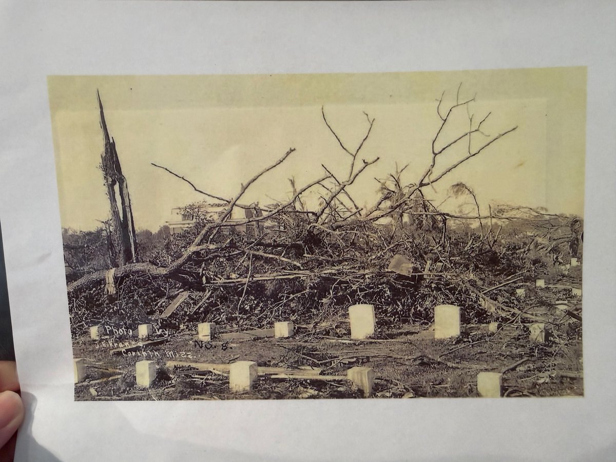 tornado_talk's tweet photo. We're building something important at Tornado Talk, and we'd love for you to be part of it.

The Virtual Tornado Memorial is our ongoing project to identify and document the more than 22,000 people who have lost their lives in U.S. tornadoes.

This work goes far beyond compiling a list of names. We're digging through historical newspapers, death records, cemetery records, and other sources to piece together the stories of individuals and families affected by these storms.

We're also working with students and volunteers, visiting archives, and connecting with communities across the country.

There's an enormous amount of research ahead, and there are many ways to help, from sharing historical information to supporting the research itself.

Learn more about what we're building and how you can get involved.

https://t.co/NNtezpzBdV

Images from a research trip to the Shiloh National Military Park.  

#VirtualTornadoMemorial