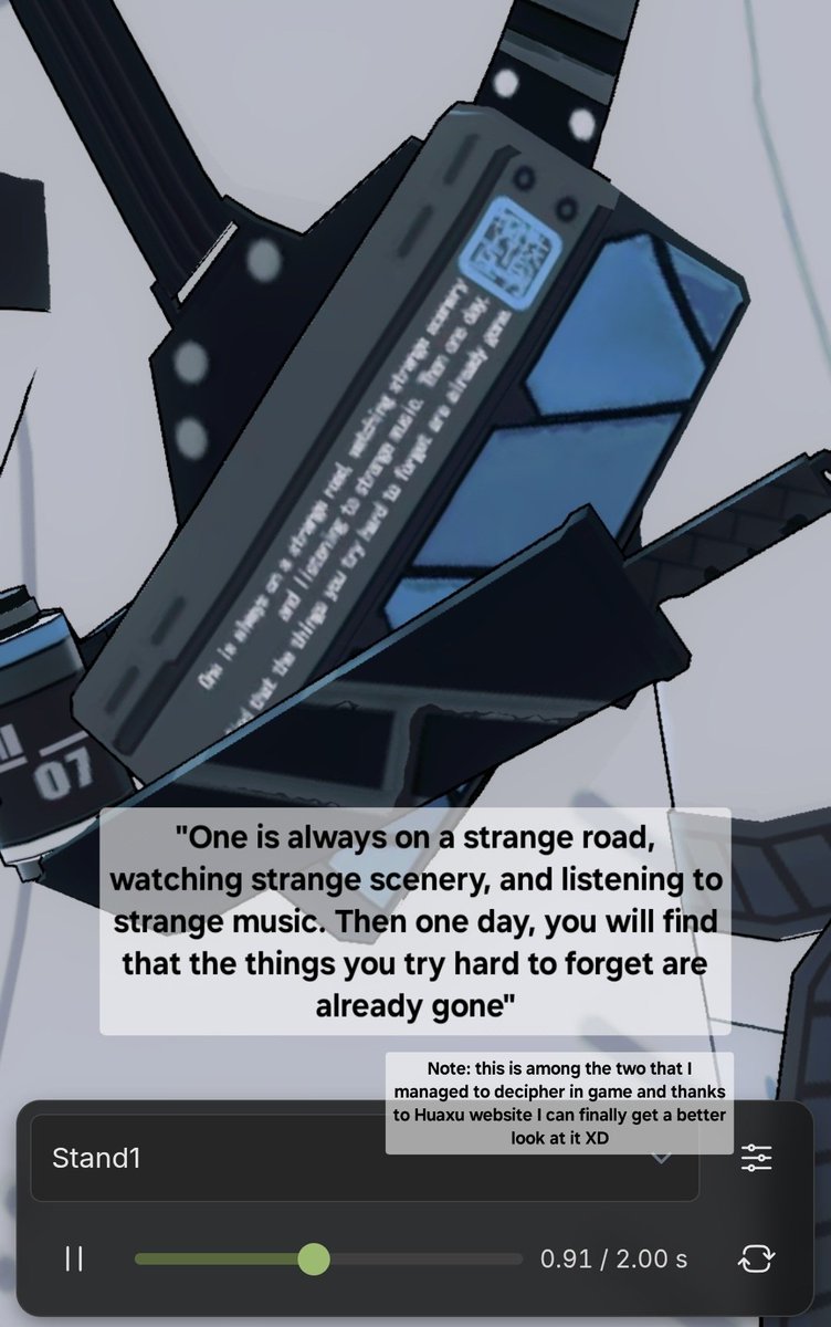 AngelicaAllie's tweet photo. Here's me attempting to decipher what was written on his frame to the best of my abilities (do note thet I used his Advanced Generic look here so feel free to correct me if I'm wrong)

More on thread 🧵 https://t.co/15U2yxAPLN