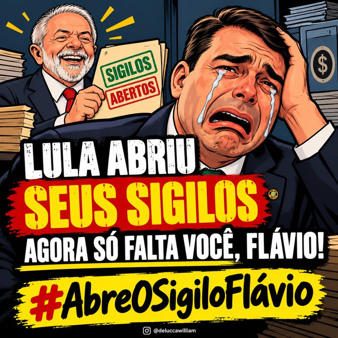 gilmarleals's tweet photo. #FilhoDoLulaAbriuOSigiloFlavioArregou https://t.co/YuYOdw1ImY